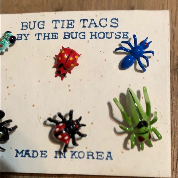 Vintage Bug Tie Tacs By the Bug House - Picture 2 of 8